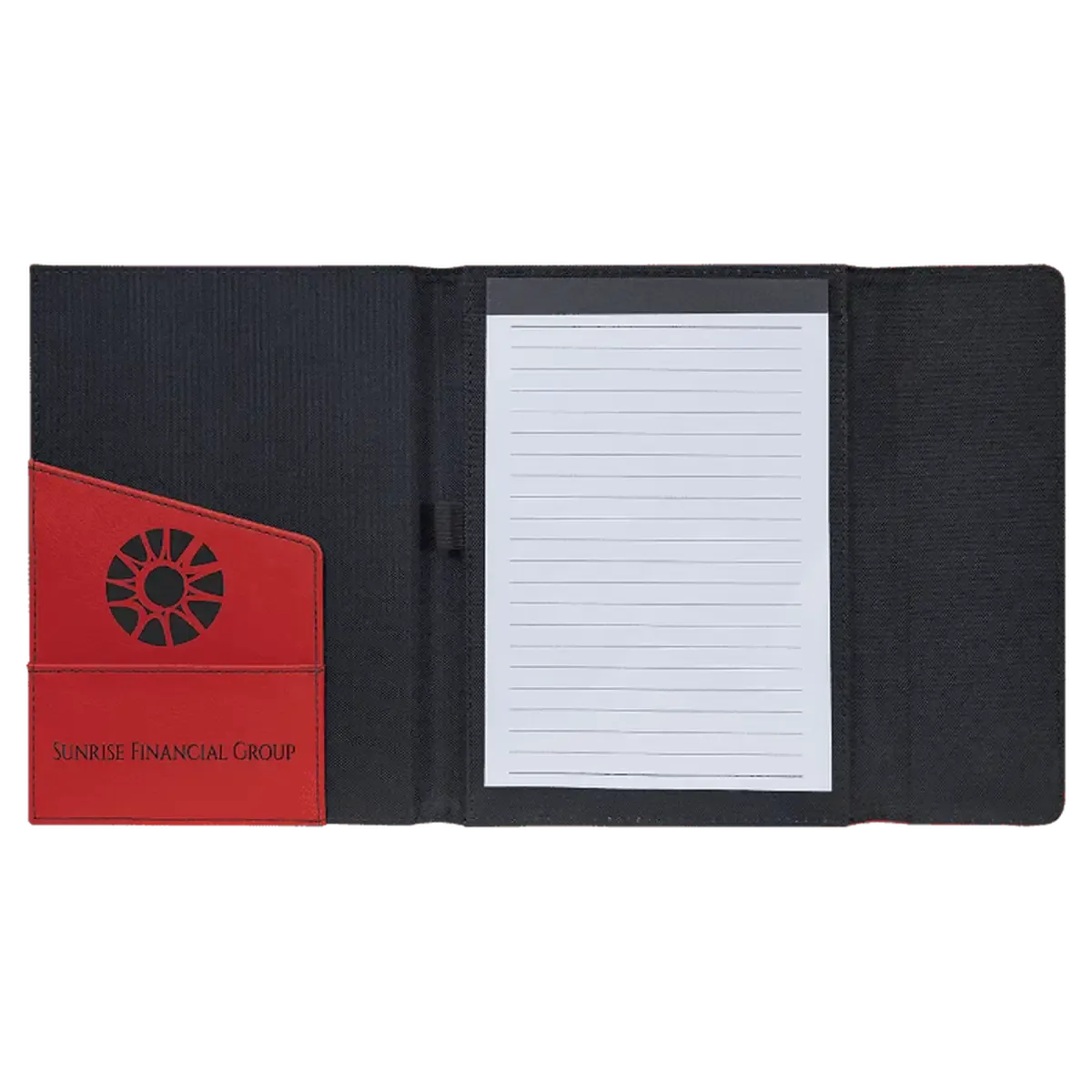 Personalized Canvas Portfolios - With Notepad and Magnetic Closure