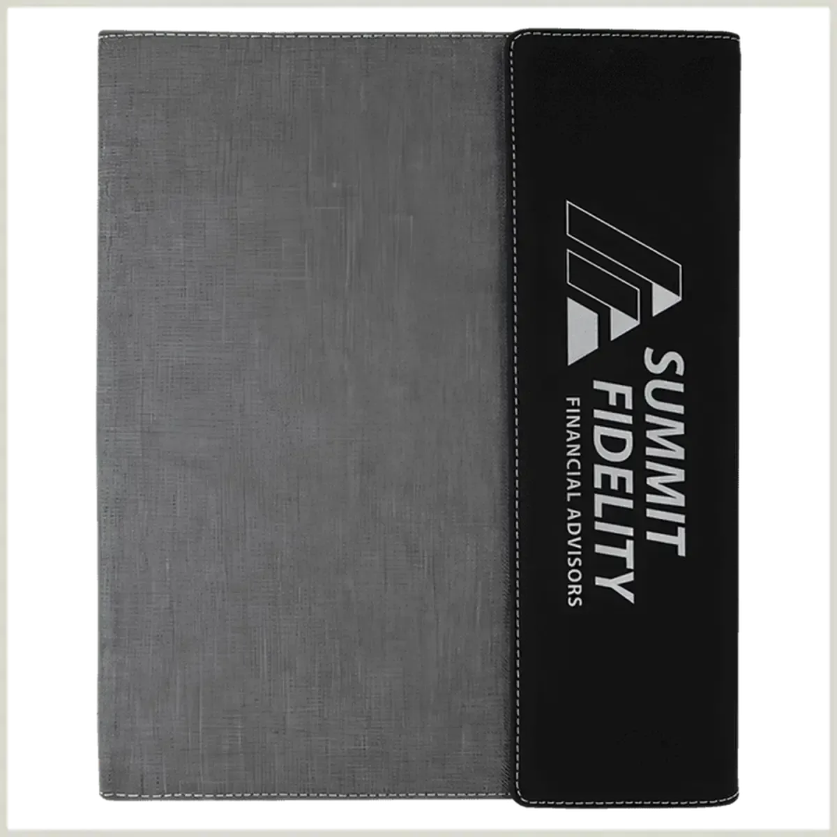 Personalized Canvas Portfolios - With Notepad and Magnetic Closure