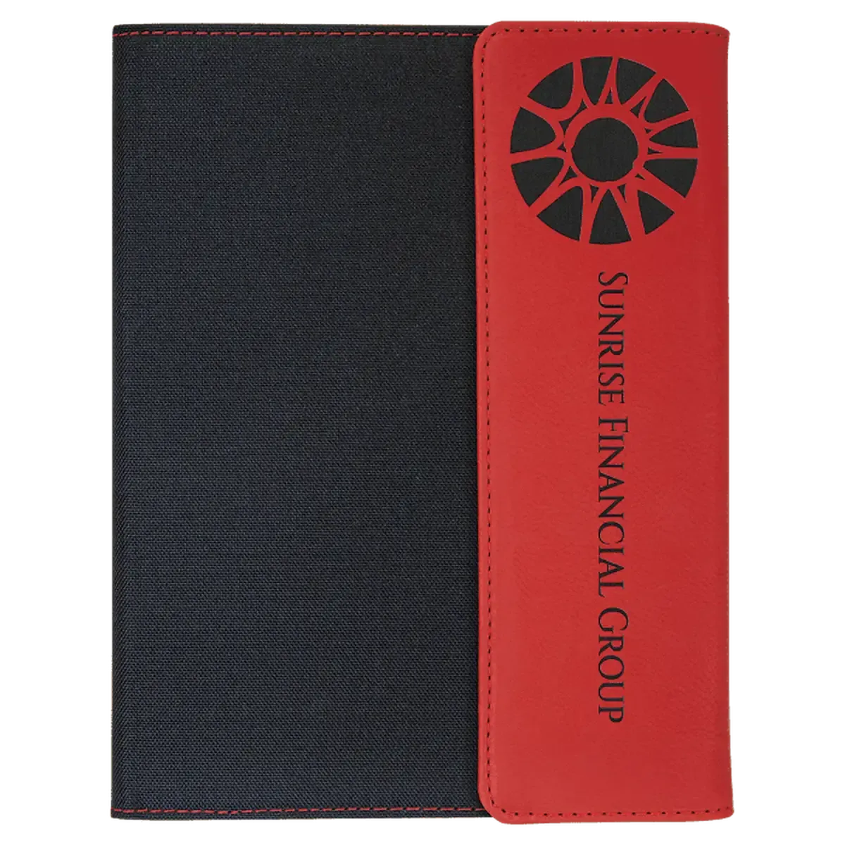 Personalized Canvas Portfolios - With Notepad and Magnetic Closure
