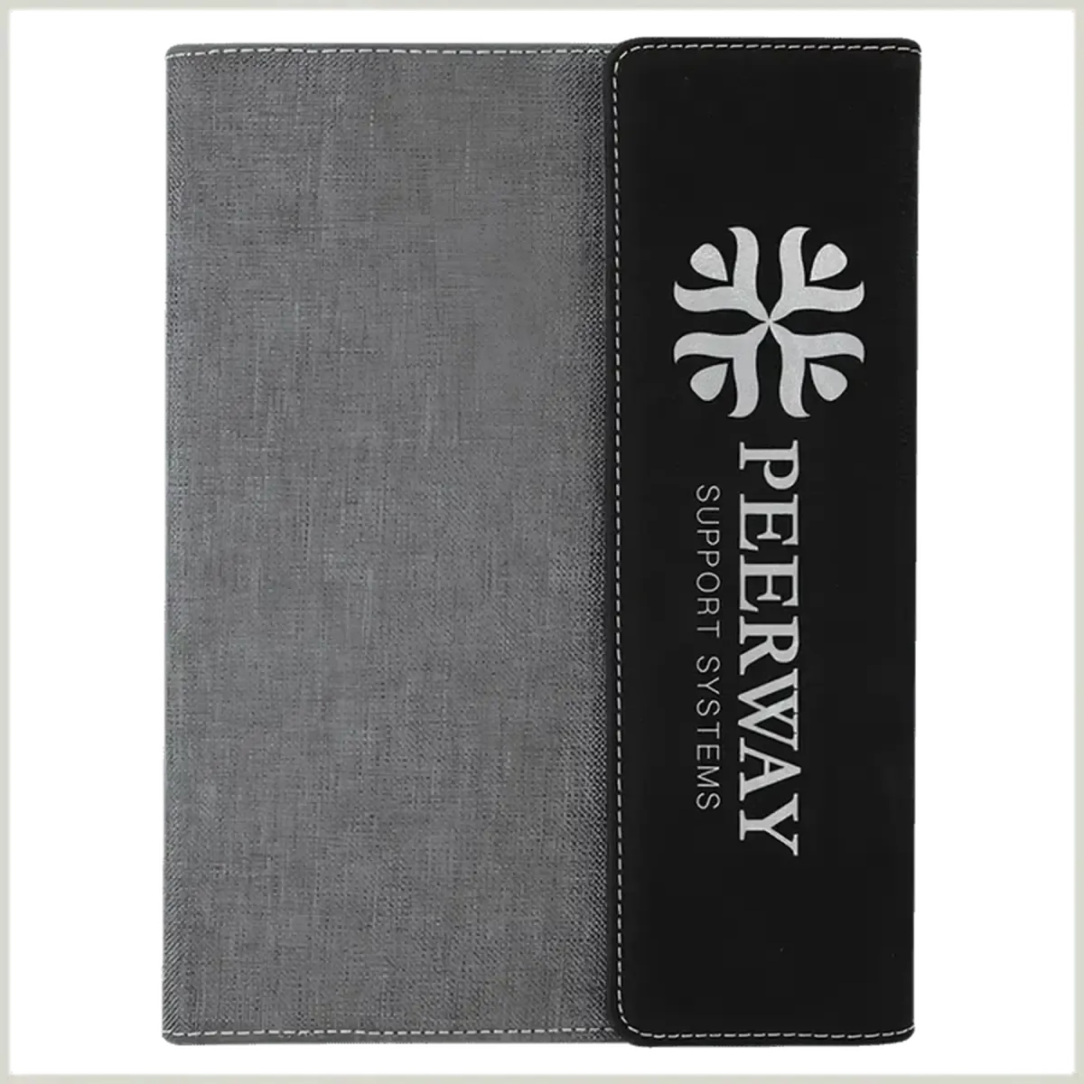 Personalized Canvas Portfolios - With Notepad and Magnetic Closure