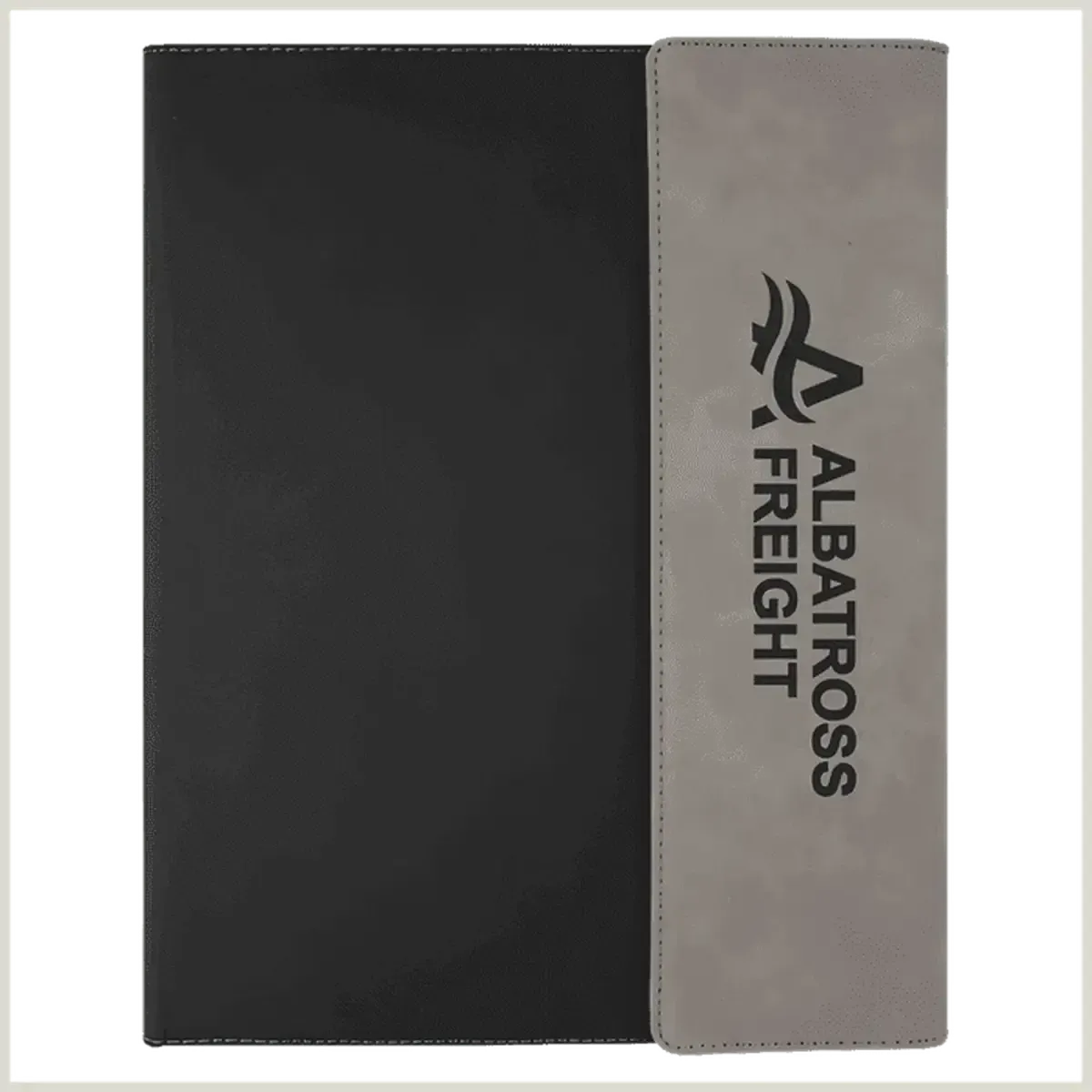 Personalized Canvas Portfolios - With Notepad and Magnetic Closure