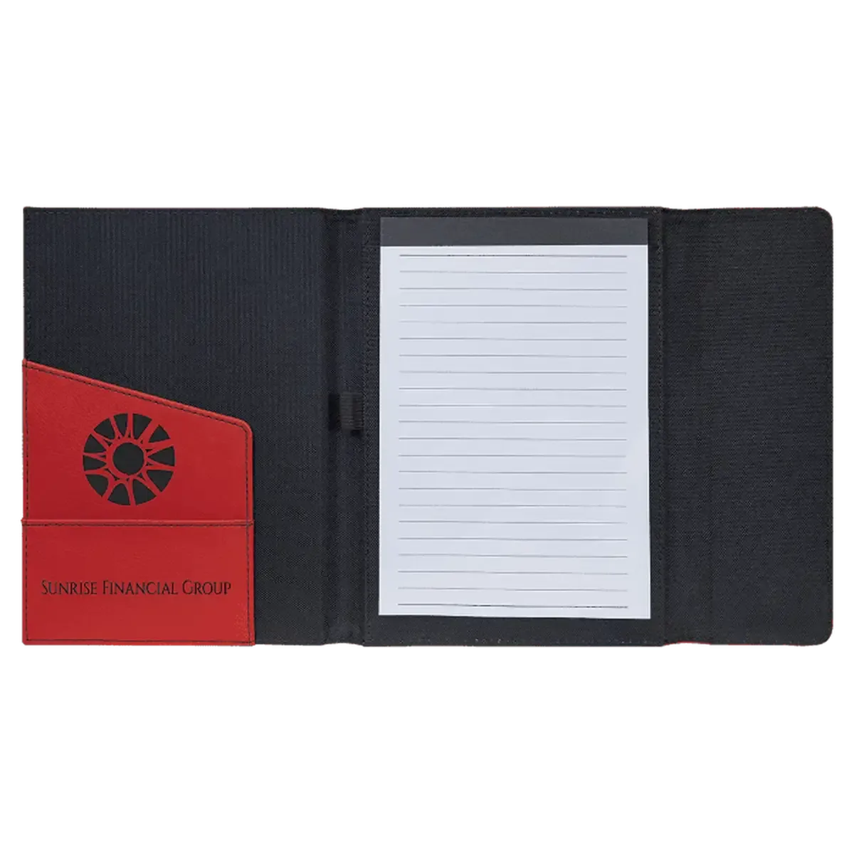 Personalized Canvas Portfolios - With Notepad and Magnetic Closure
