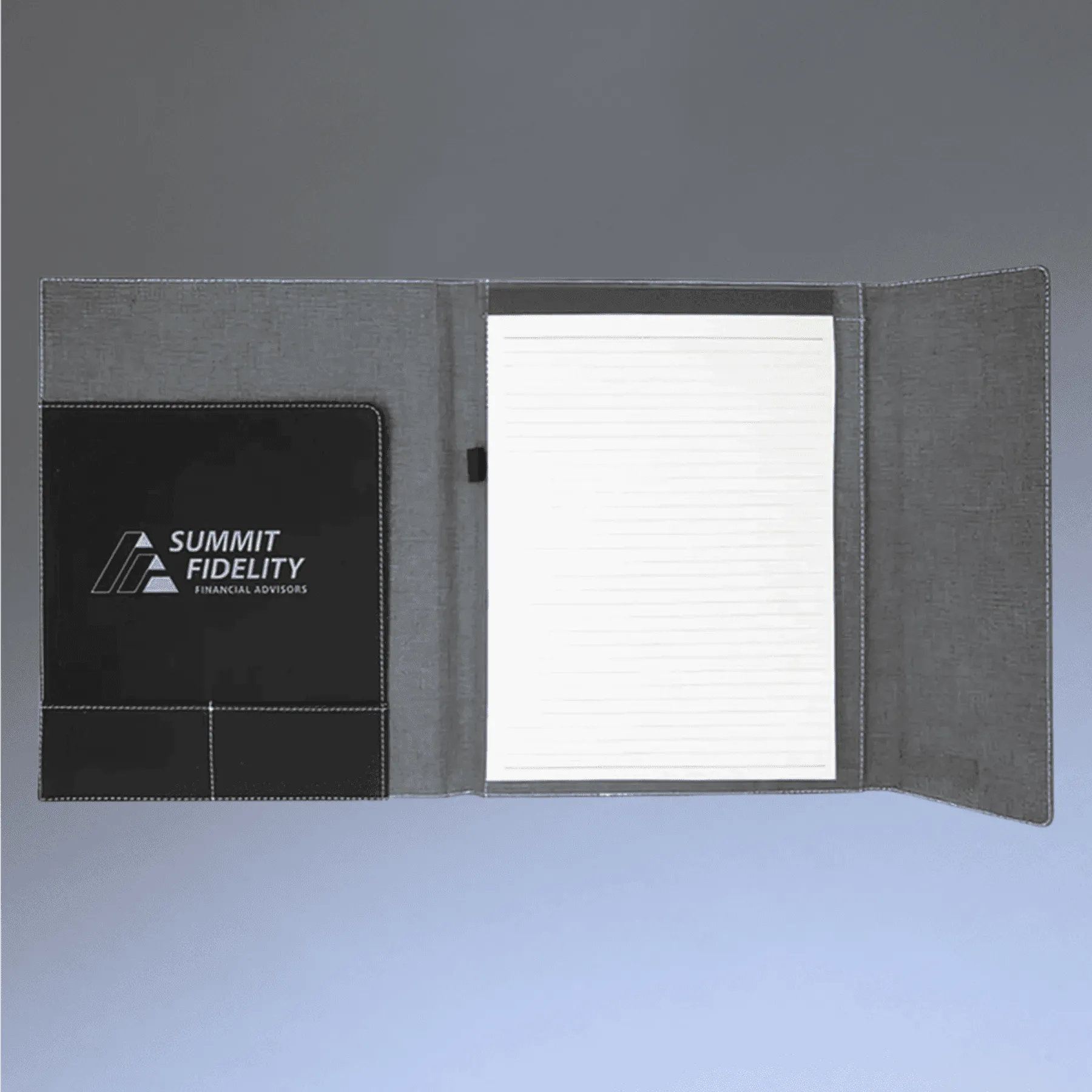 Personalized Canvas Portfolios - With Notepad and Magnetic Closure