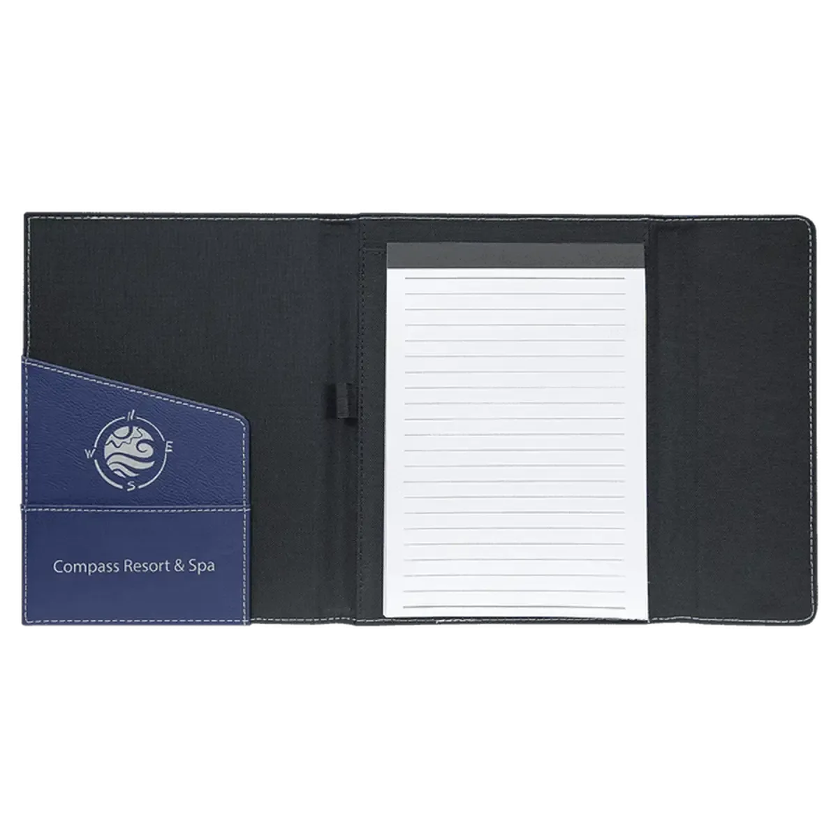 Personalized Canvas Portfolios - With Notepad and Magnetic Closure
