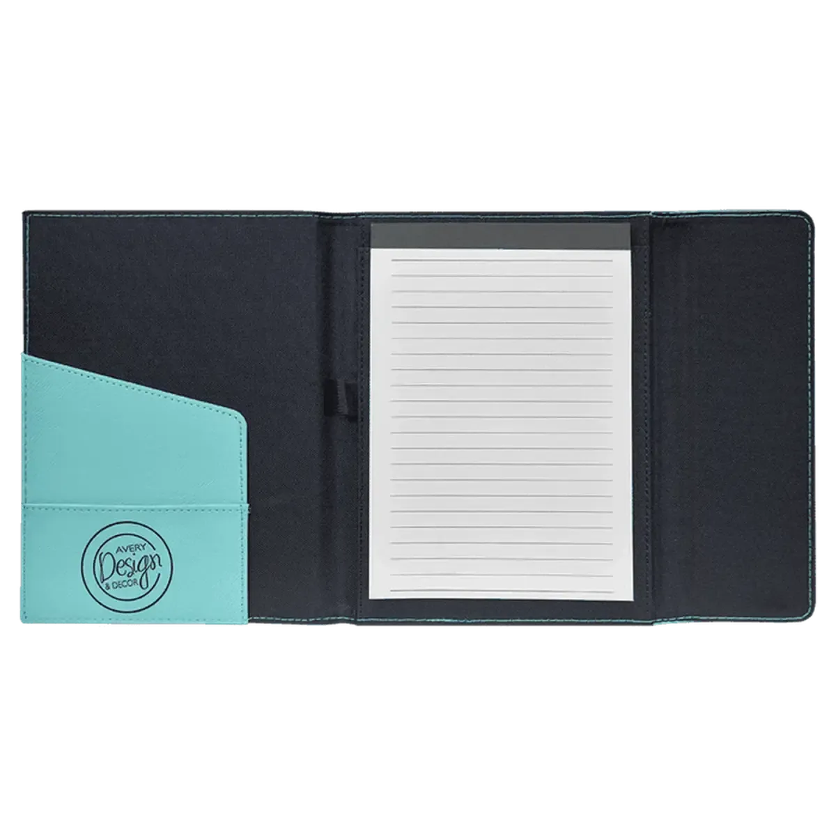 Personalized Canvas Portfolios - With Notepad and Magnetic Closure