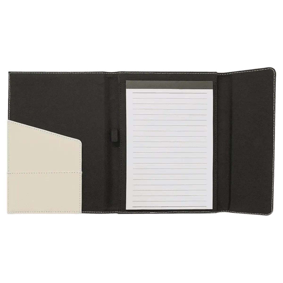 Personalized Canvas Portfolios - With Notepad and Magnetic Closure