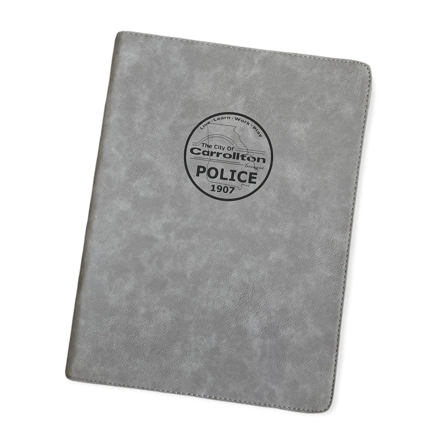 Personalized Large Leatherette Portfolio