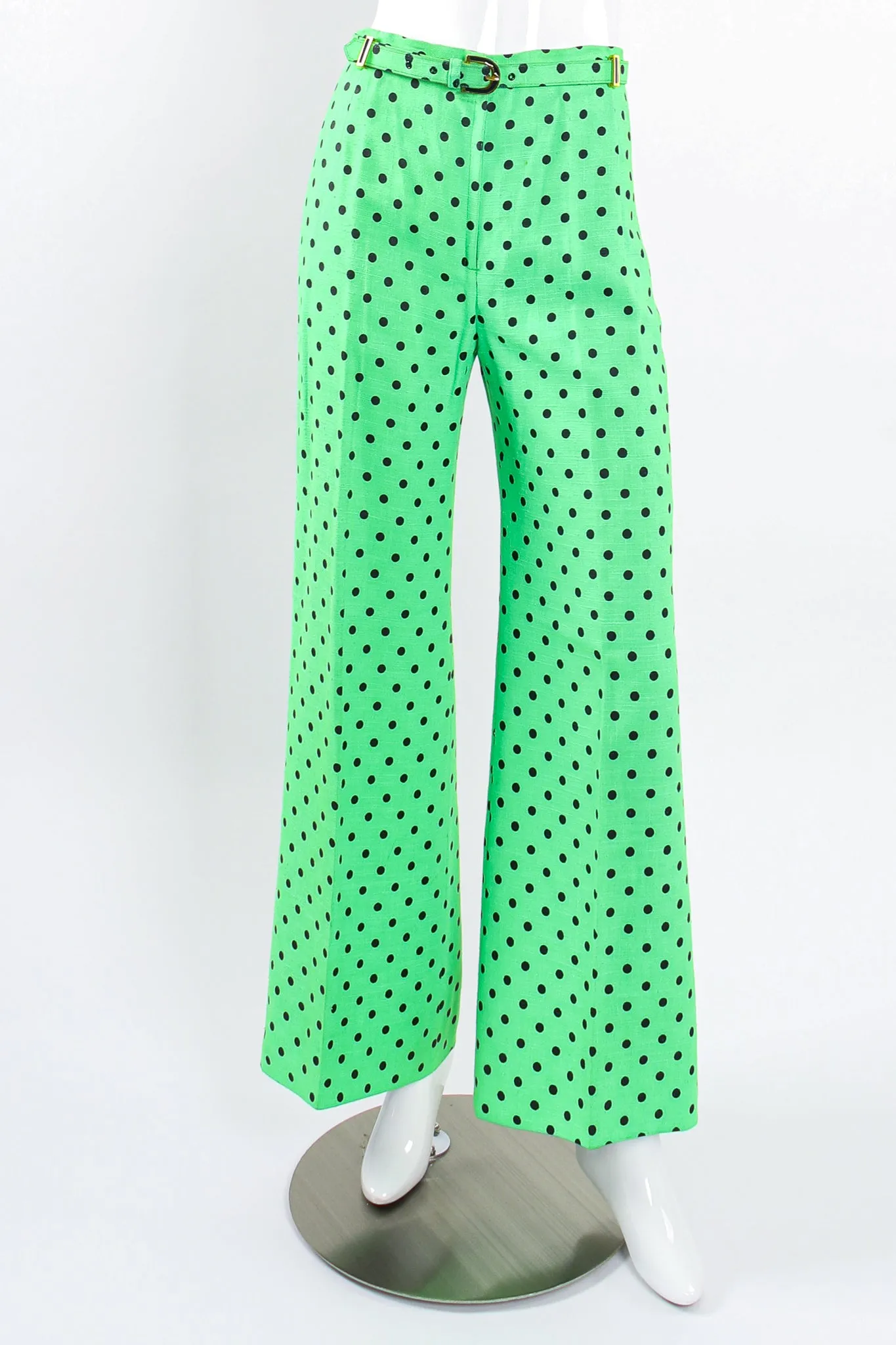 Polka Dot Jacket & Pant Suit