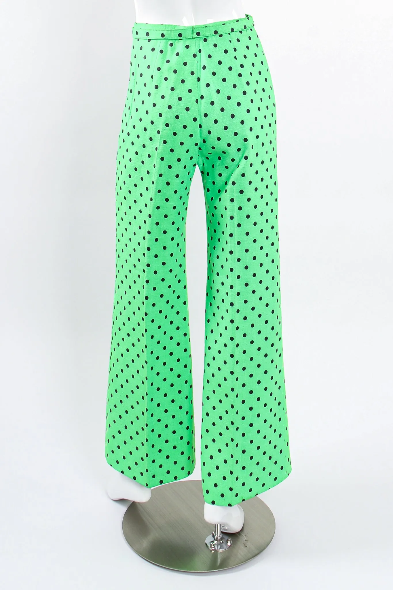 Polka Dot Jacket & Pant Suit