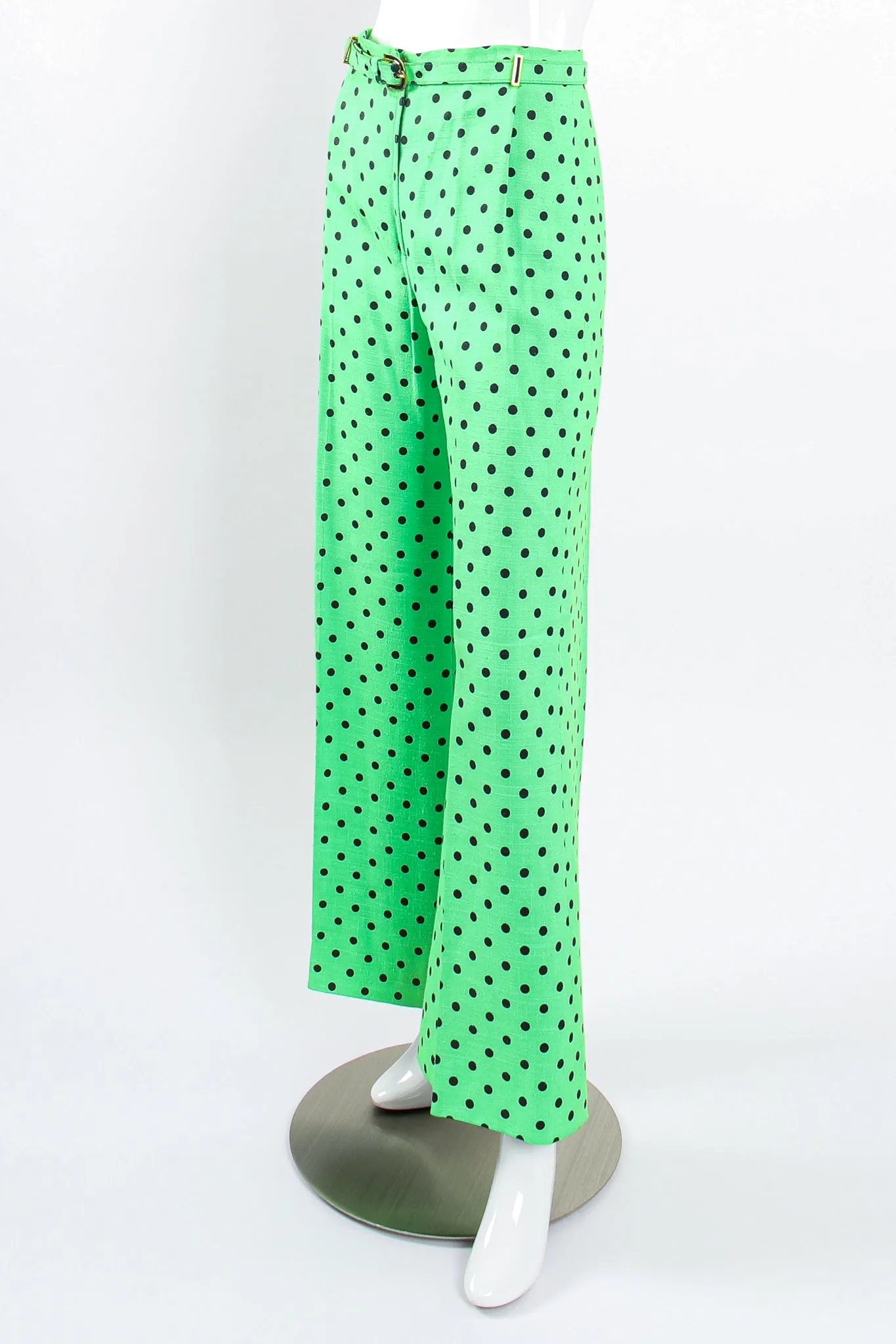 Polka Dot Jacket & Pant Suit