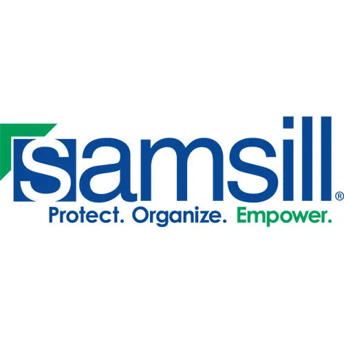 Samsill® Professional Padfolio, 3/4w X 9 1/4h, Open Style, Black