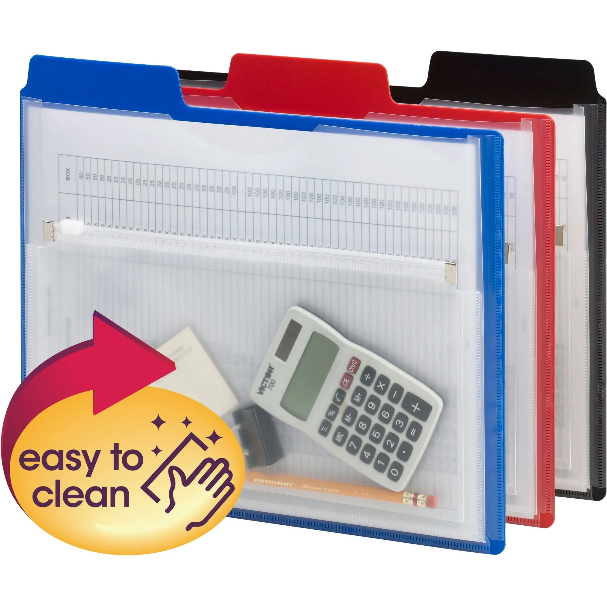 Smead 1/3 Tab Cut Letter Organizer Folder