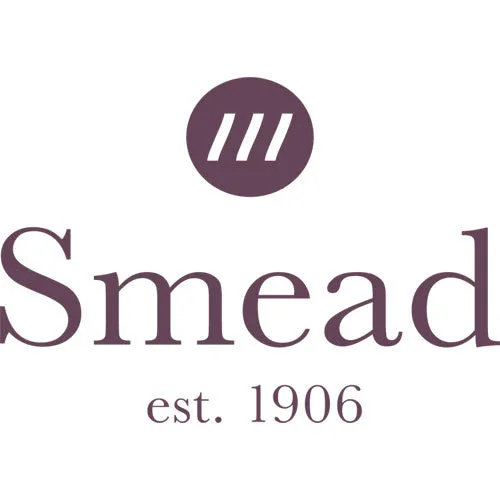Smead Two-Pocket Folder, Embossed Leather Grain Paper, 100-Sheet Capacity, 11 X 8.5, Blue, 25/box