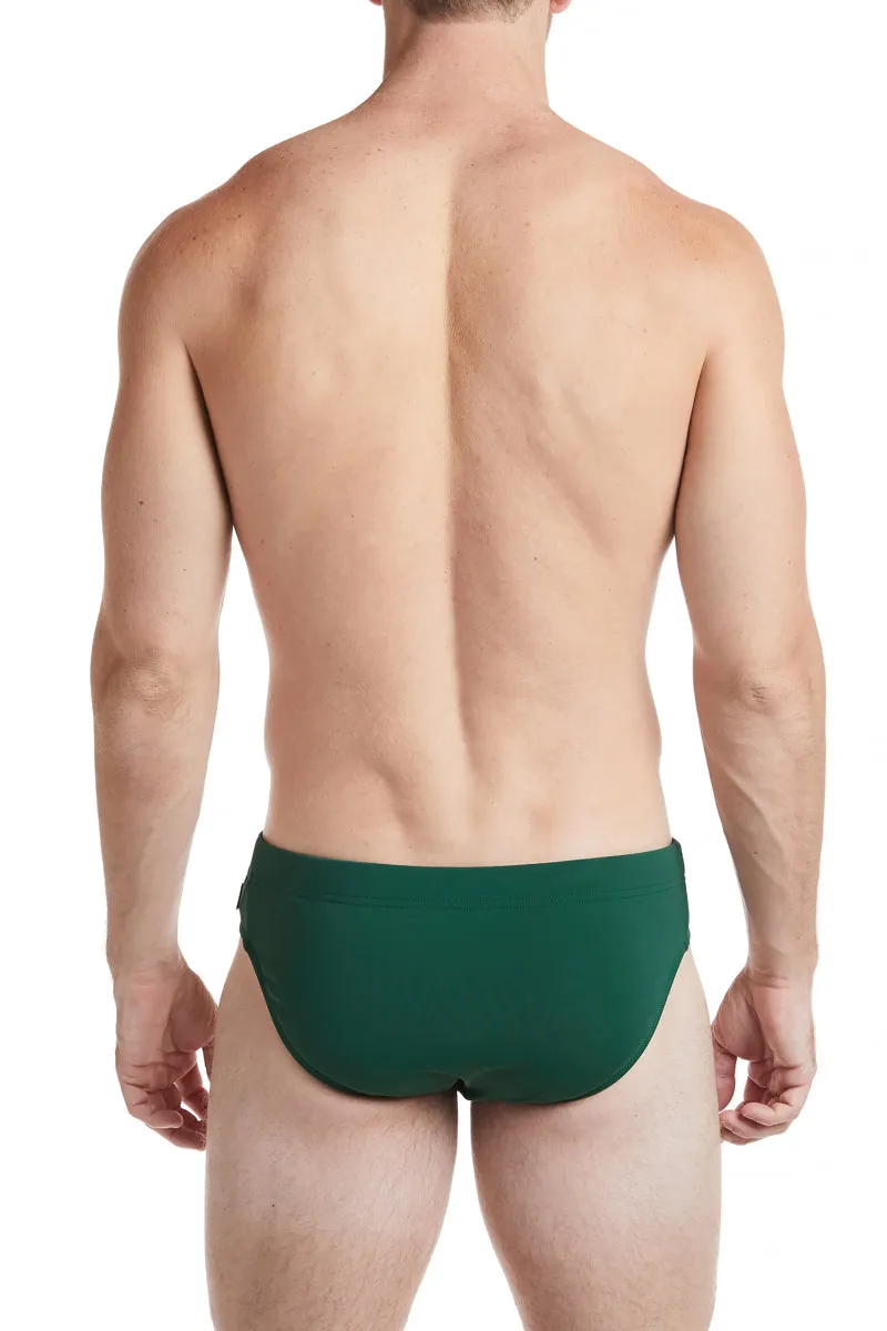 Solid Green - COLIN Bikini Swim Brief
