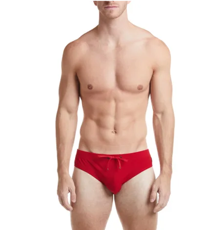 Solid White - COLIN Bikini Swim Brief