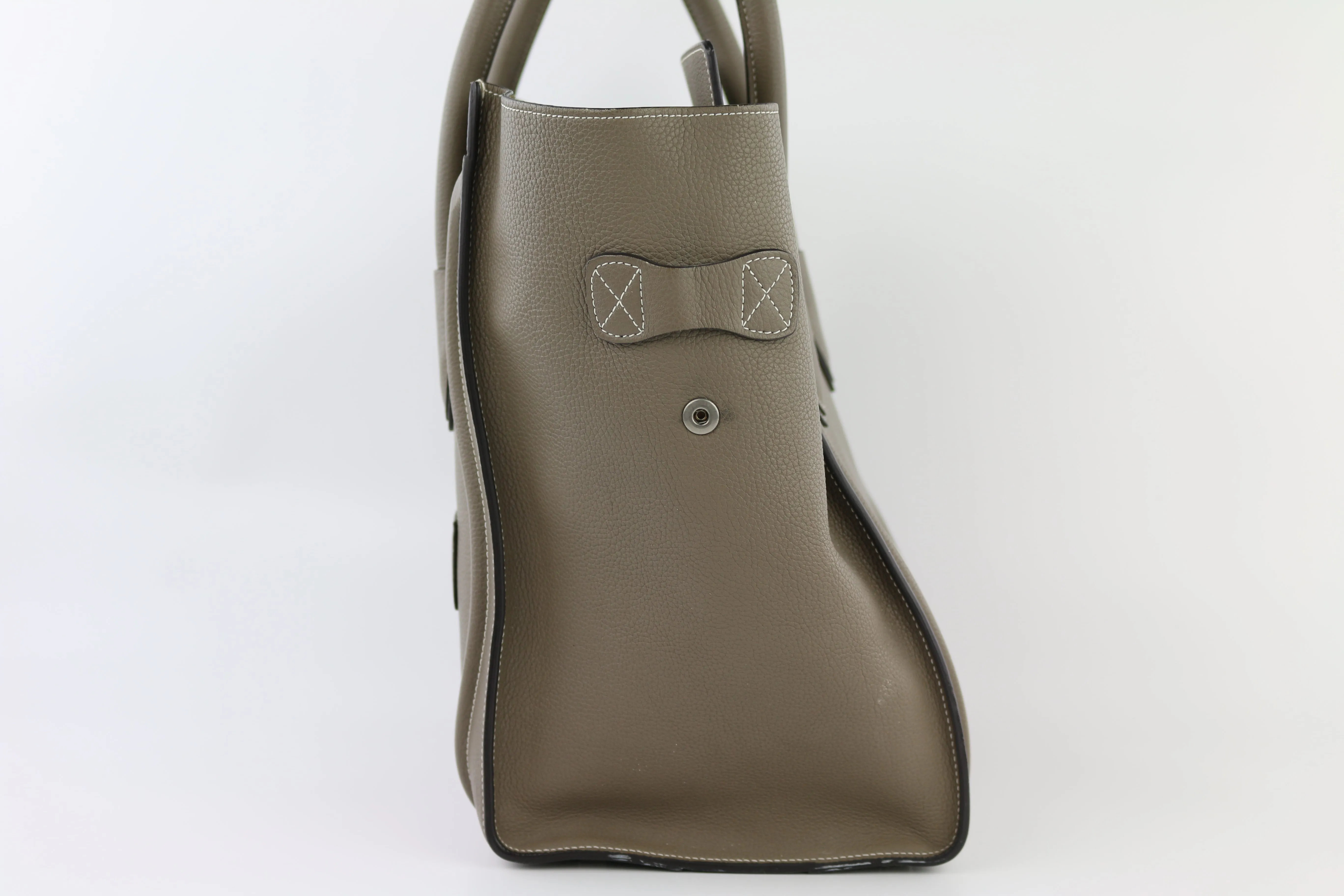 Souris Drummed Calfskin Mini Luggage